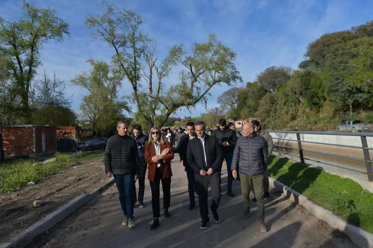 Entra en la etapa final la obra de sistematización, saneamiento e integración urbana del Arroyo Las Viejas