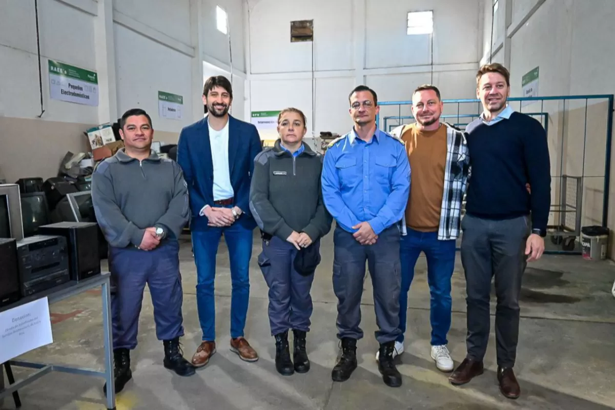 El Municipio reinauguró el Centro de RAEES y donó equipamiento recuperado al Servicio Penitenciario