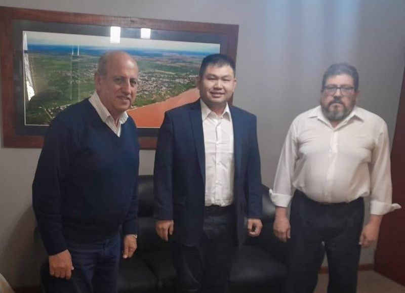 Santa Elena: el intendente Rossi mantuvo una reunión con inversores extranjeros