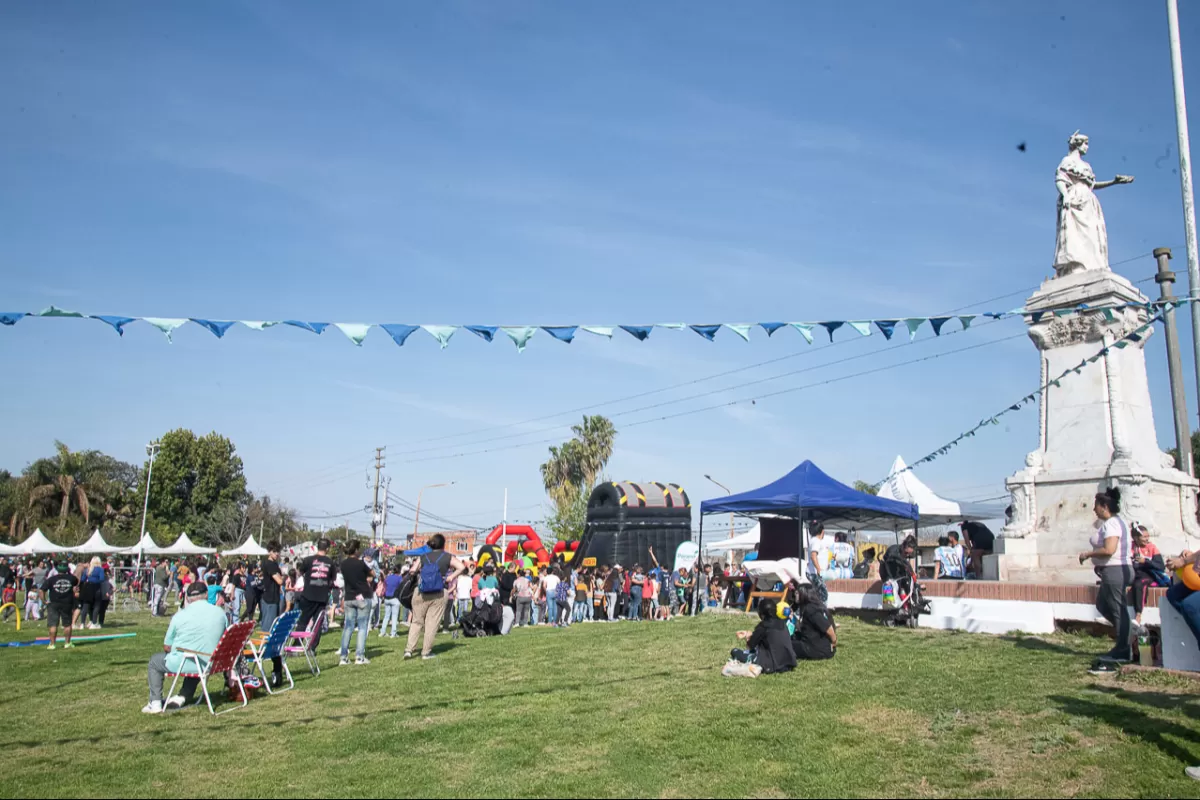 El Mes de las Infancias culminó con un festival popular en Bajada Grande