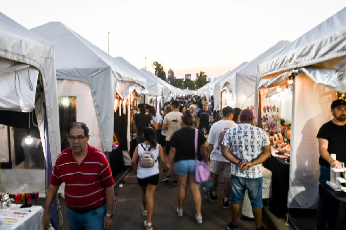 La Municipalidad realizó un balance positivo de la feria de artesanos y emprendedores