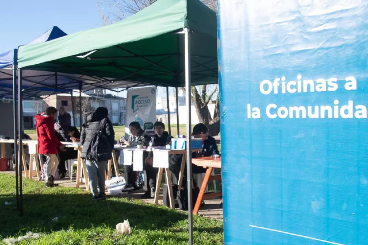 “Oficinas a la Comunidad” acercó servicios en el barrio San José Obrero