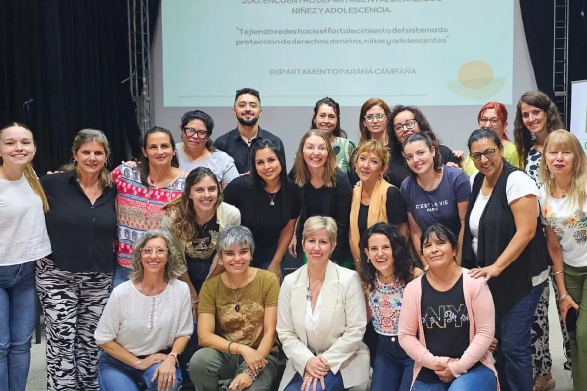 Copnaf realizó el segundo encuentro departamental de niñez y adolescencia de Paraná Campaña