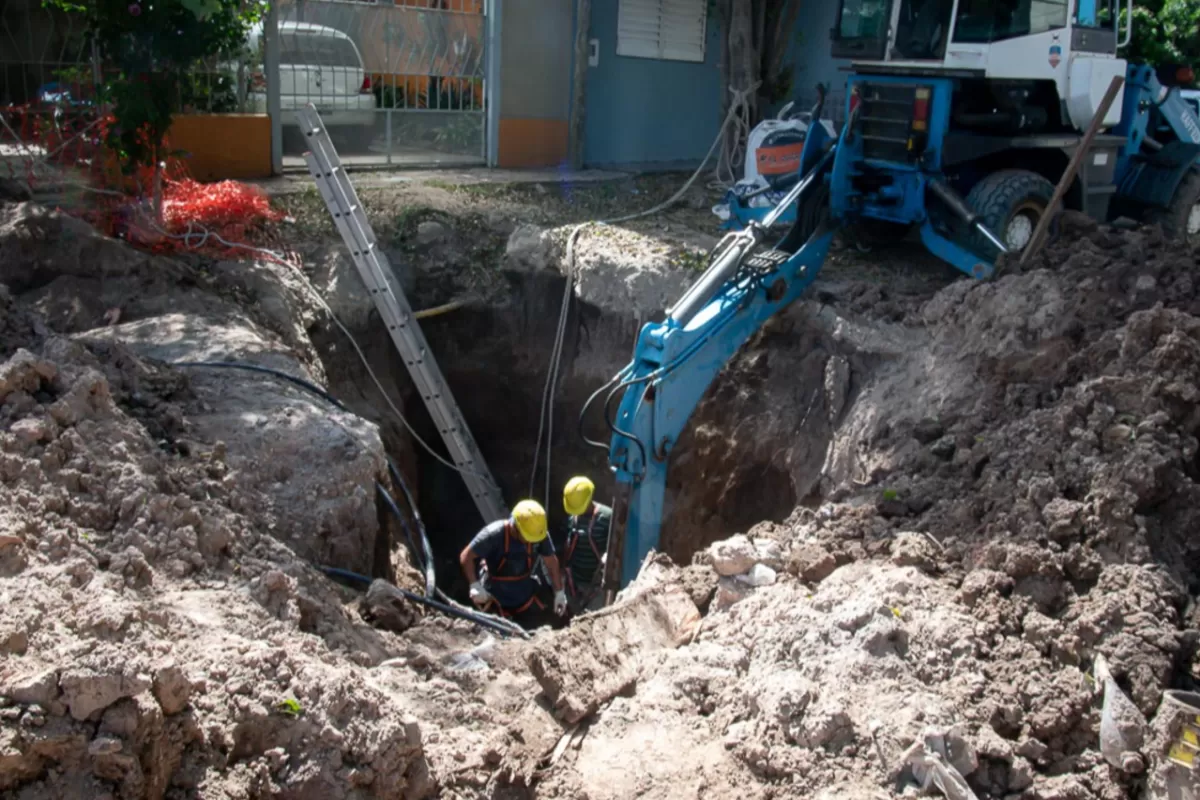 El Municipio avanza con obras de saneamiento para mejorar la calidad de vida en vecinal Balbi