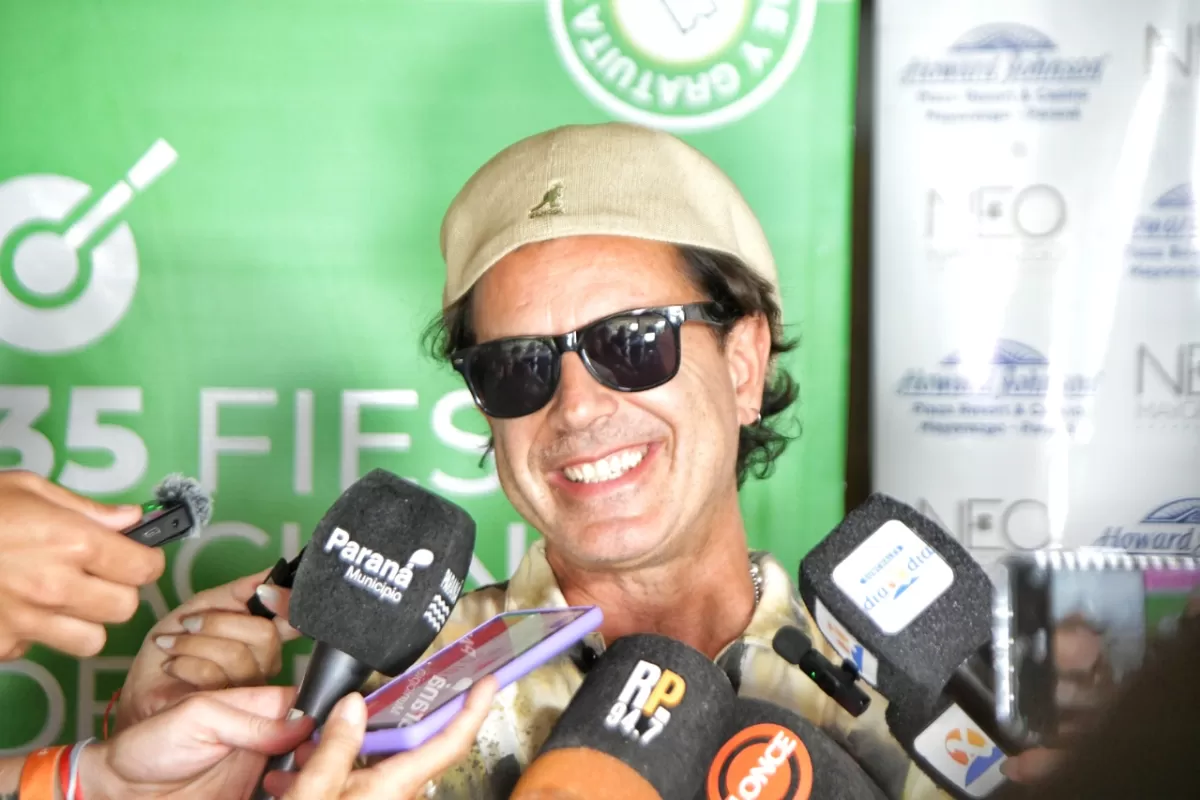 Coti: &ldquo;Estoy muy feliz de estar en la Fiesta del Mate&rdquo;