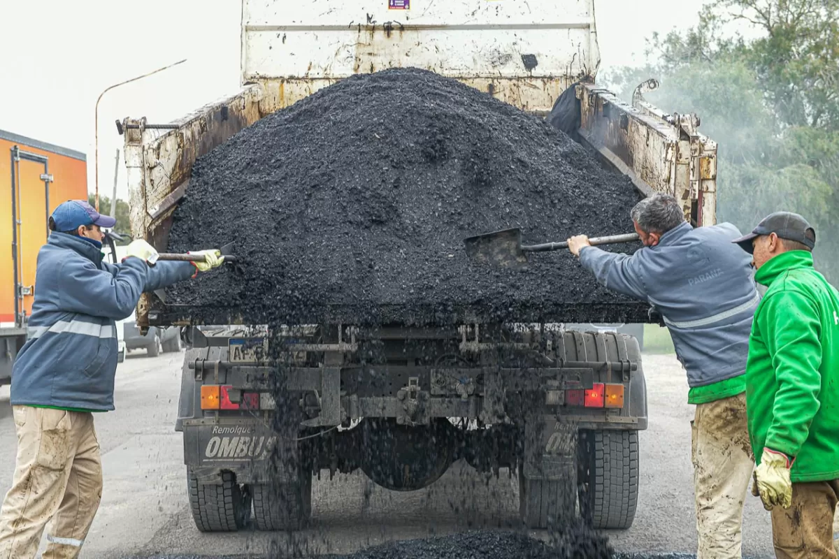 El Municipio intensifica la recuperaci&oacute;n vial en distintos puntos de Paran&aacute;
