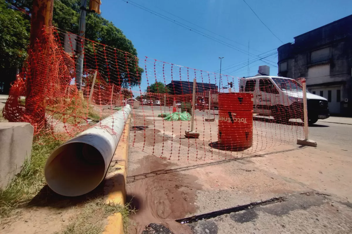 La Municipalidad avanza con el trabajo de la nueva ca&ntilde;er&iacute;a de impulsi&oacute;n de agua potable