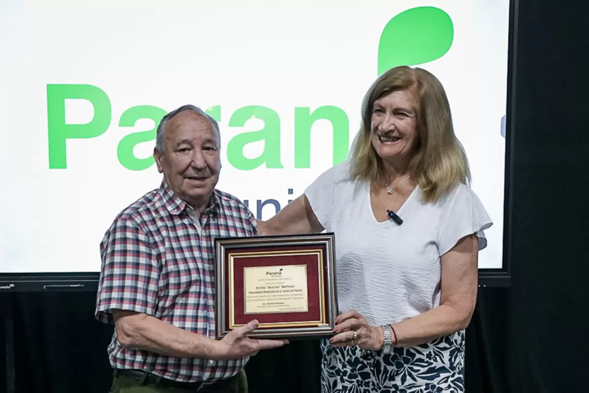 La Municipalidad reconoci&oacute; la trayectoria deportiva de Emilio &ldquo;Bocha&rdquo; Bertozzi