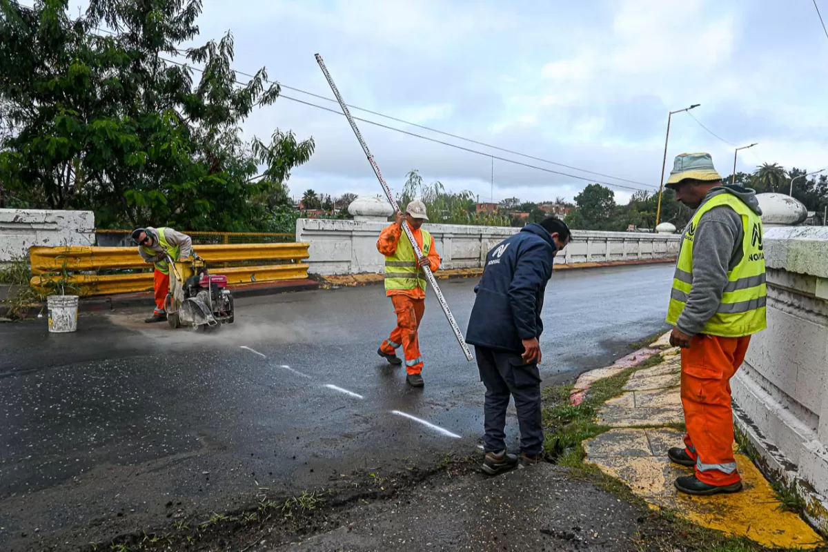 La recuperaci&oacute;n de la trama vial suma una nueva intervenci&oacute;n en calle Ameghino