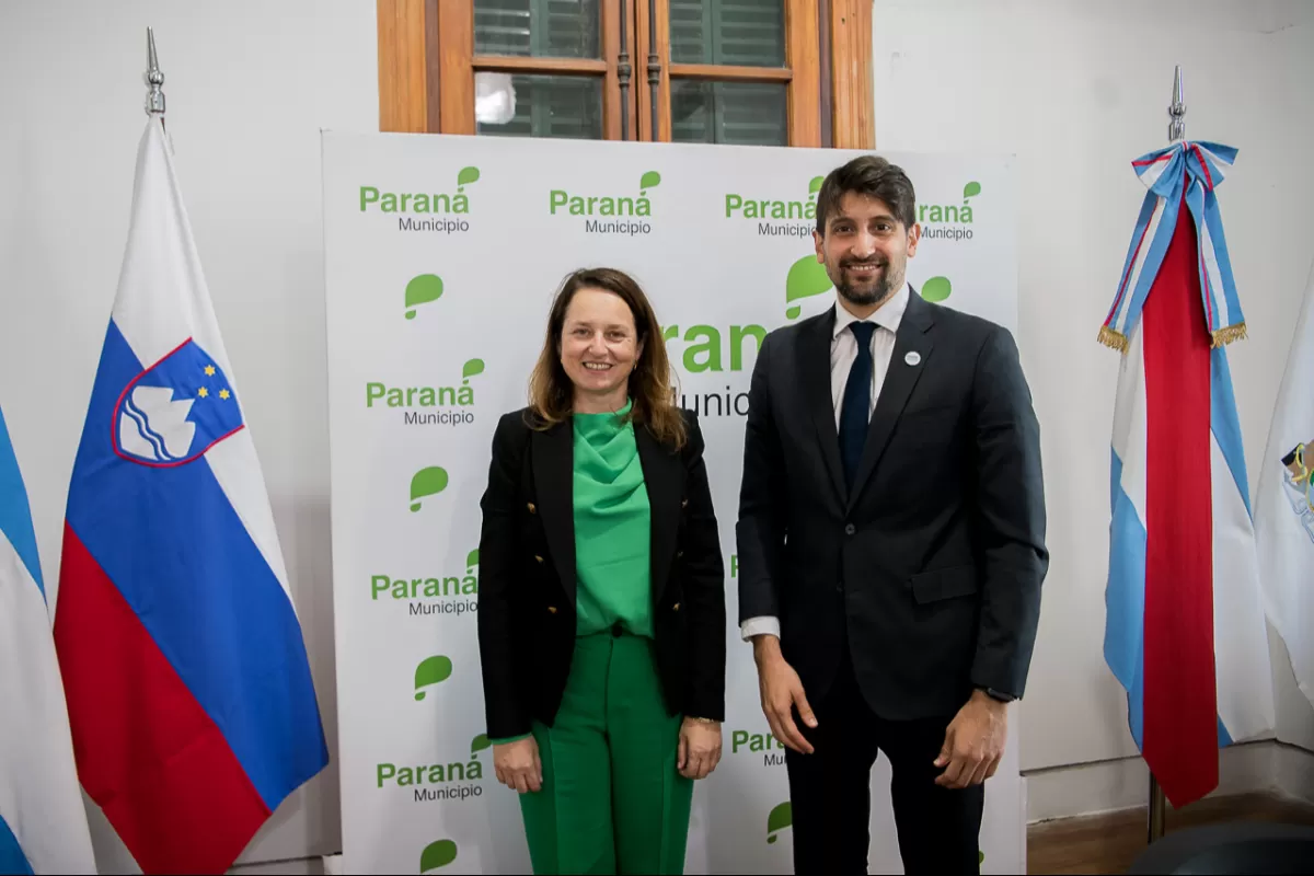La Municipalidad avanz&oacute; con una agenda de cooperaci&oacute;n mutua con la Embajada de Eslovenia