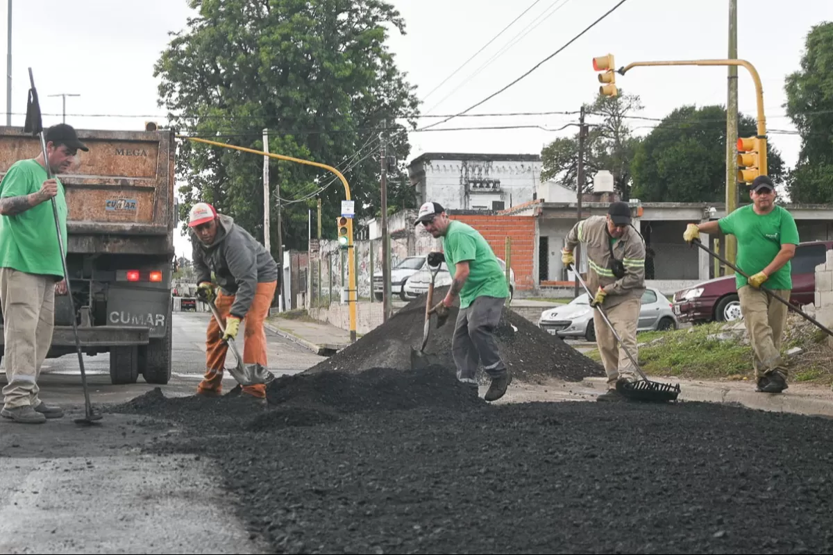 Contin&uacute;a la intervenci&oacute;n para mejorar la trama vial de la ciudad