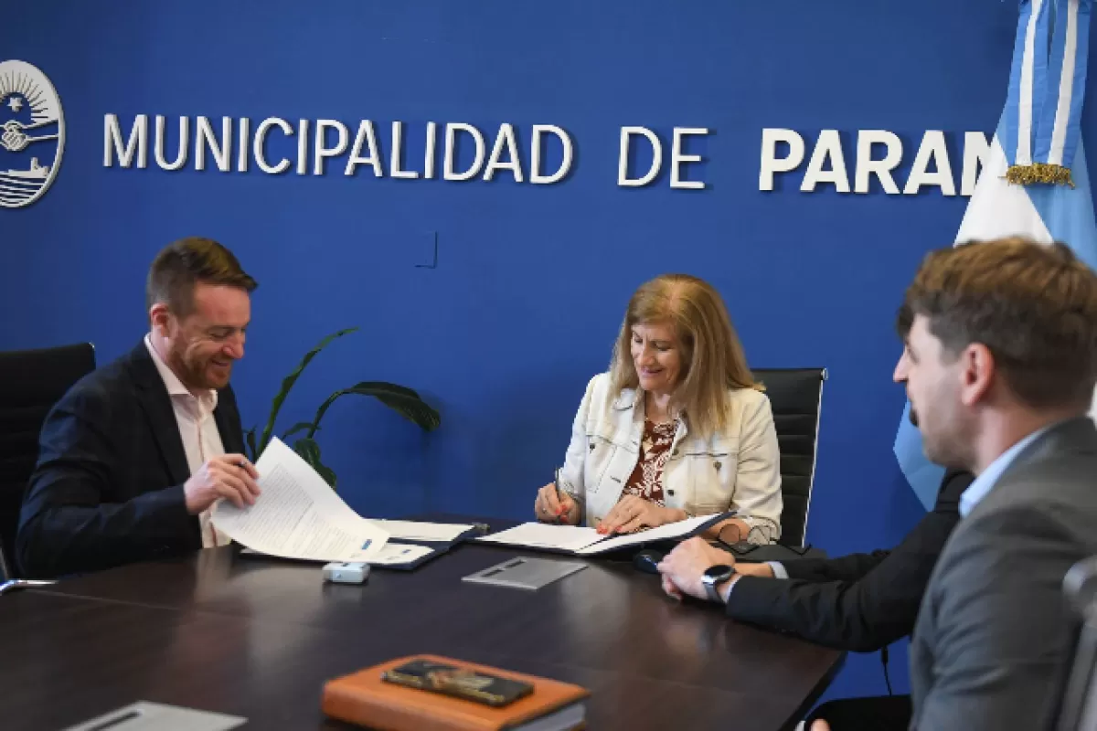 Romero y la Facultad de Ciencia y Tecnología de UADER firmaron convenios de colaboración