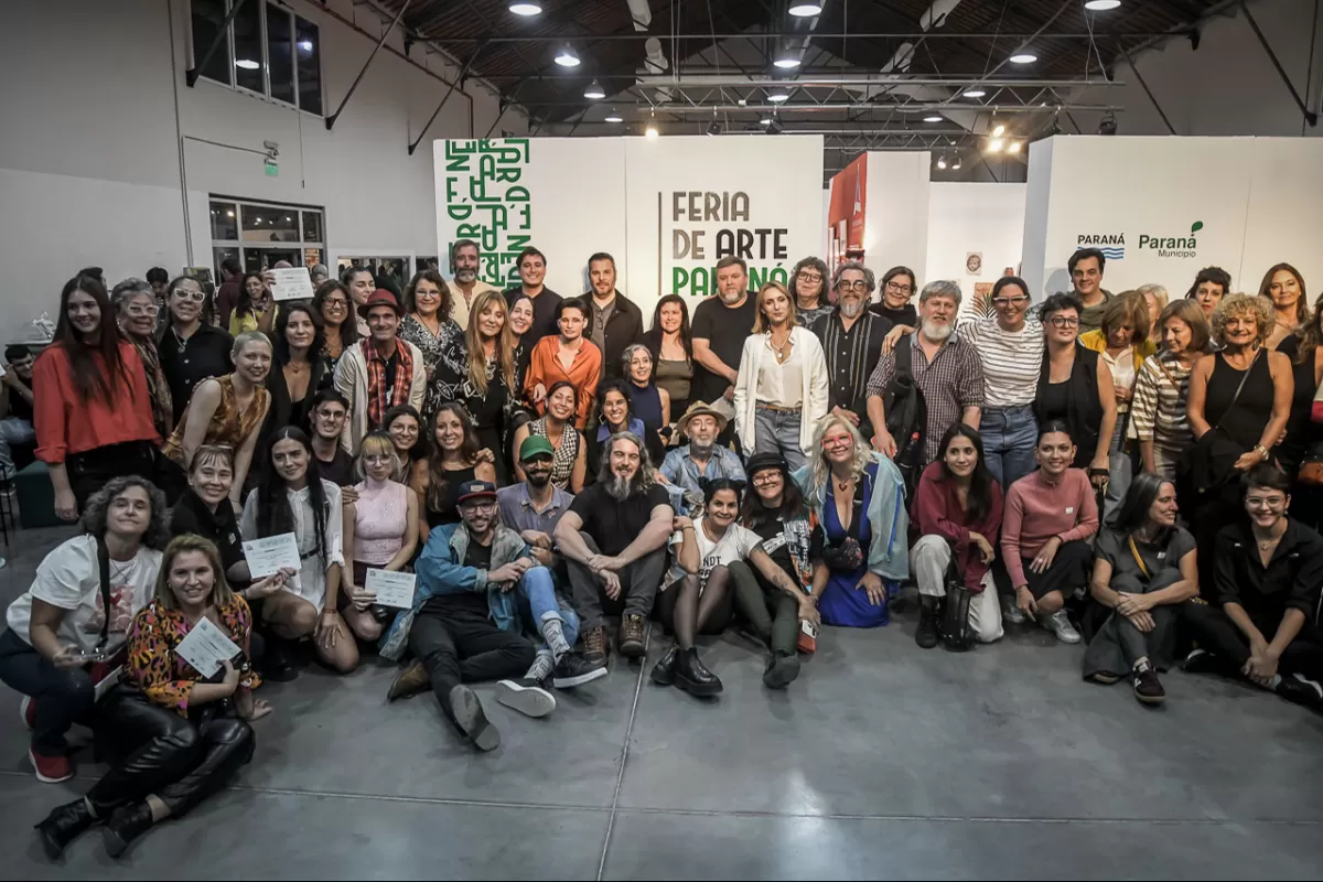 La Feria de Arte Paraná tuvo la entrega de premios a artistas y galerías
