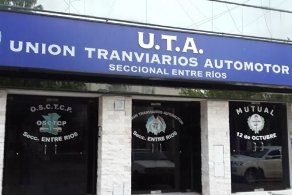 La UTA realizará un paro de colectivos para el próximo jueves y viernes: la situación en Paraná