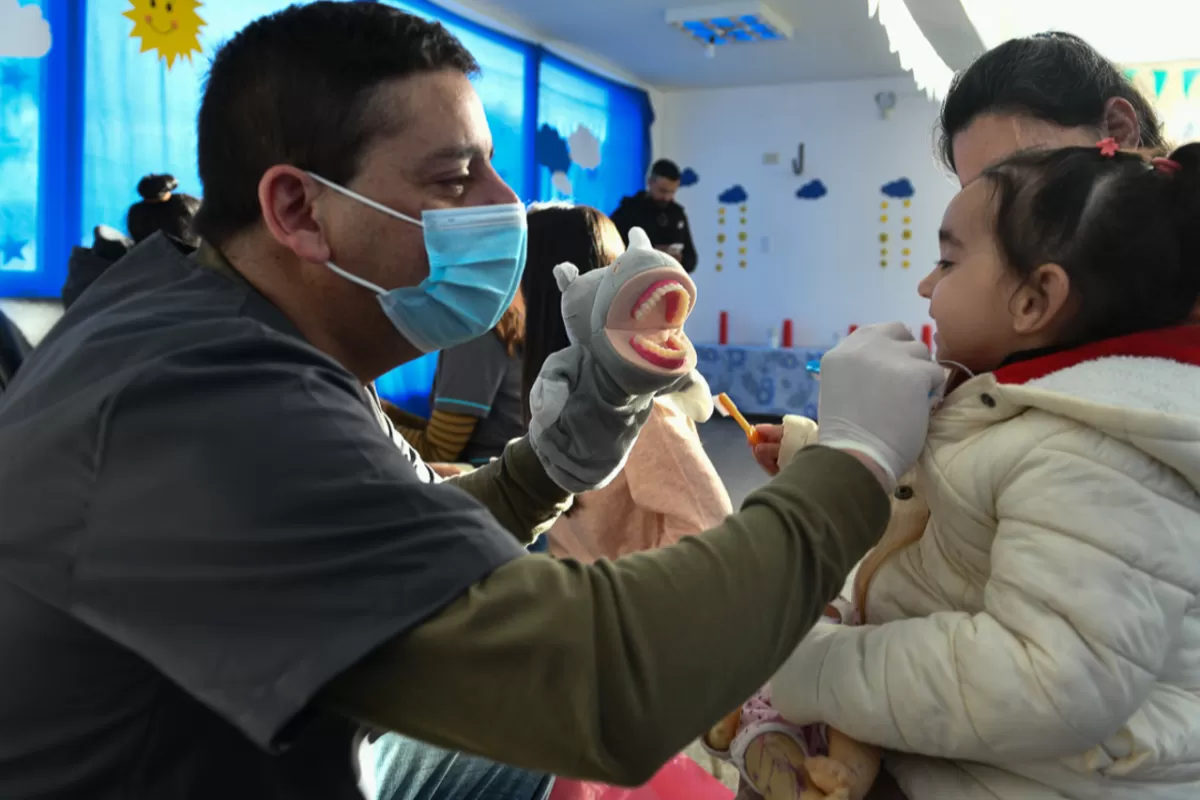 Continúa el programa de Salud Bucal en los espacios de primera infancia municipales