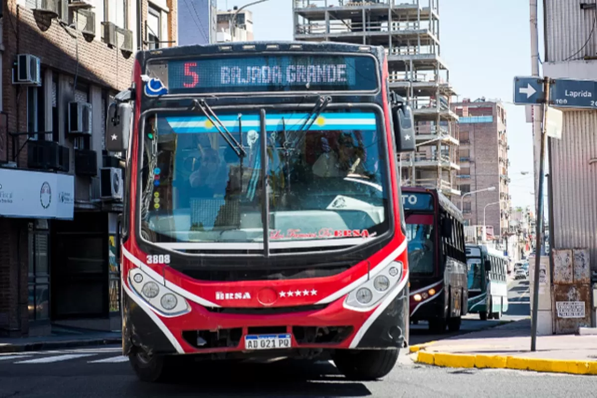 Desde este jueves rigen las nuevas tarifas en el transporte urbano de pasajeros