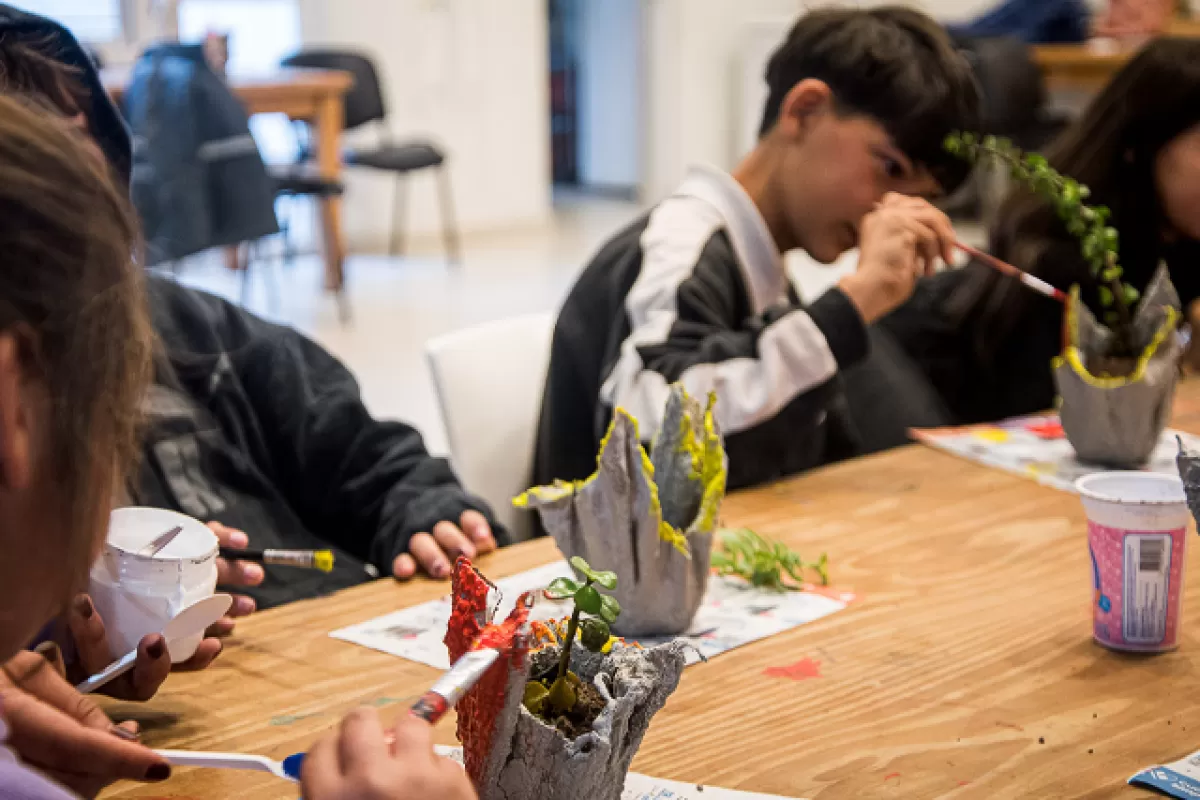 Niños y adolescentes participaron de actividades en el CIC Humito