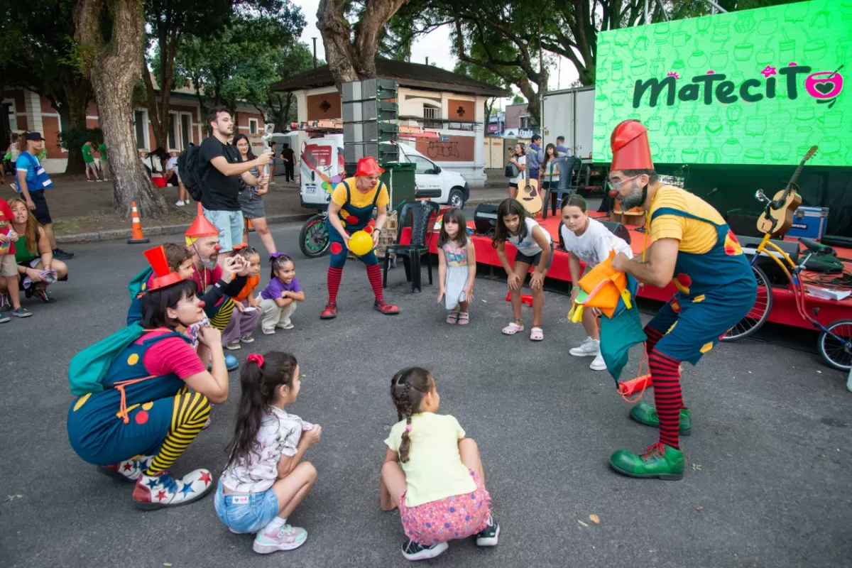 Las infancias disfrutaron de actividades en la Fiesta Nacional del Mate