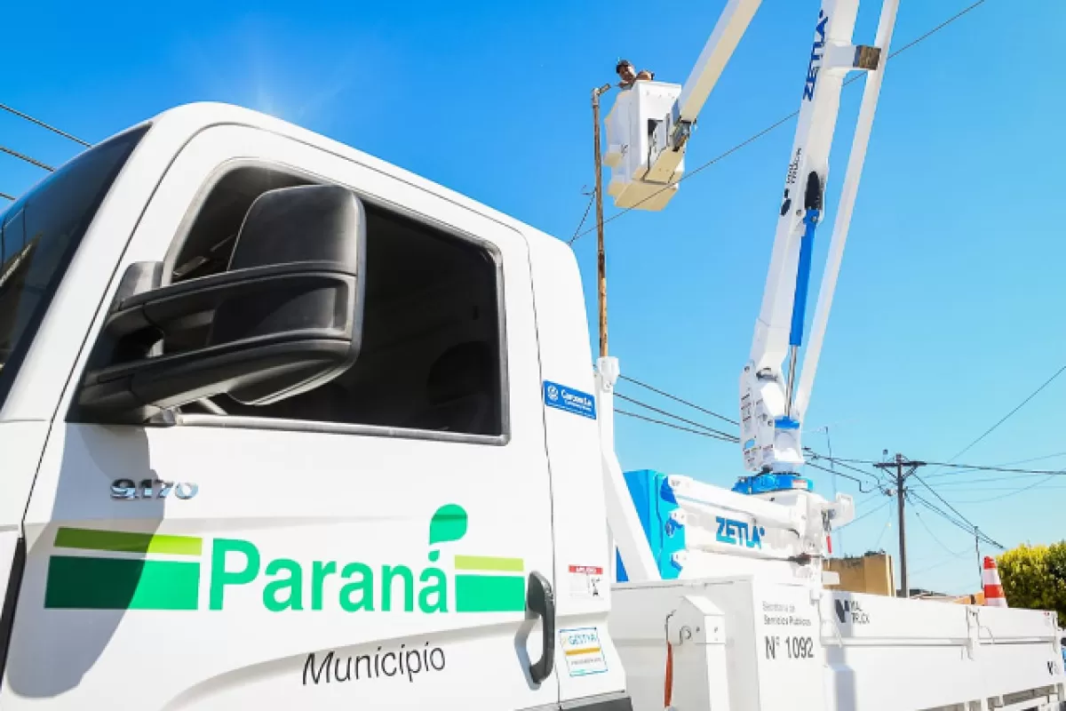 Comenzó a implementarse el programa “Paraná 100 por ciento Led”