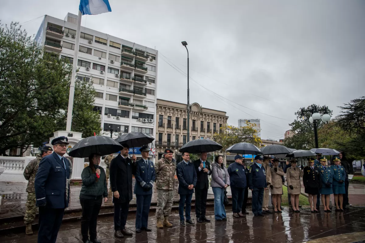 Paran&aacute; conmemor&oacute; el paso a la inmortalidad del General San Mart&iacute;n