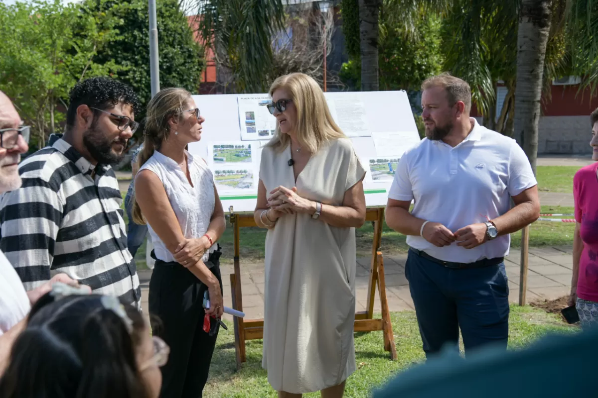 La Municipalidad moderniza la Plaza de los Olivos del barrio San Agust&iacute;n