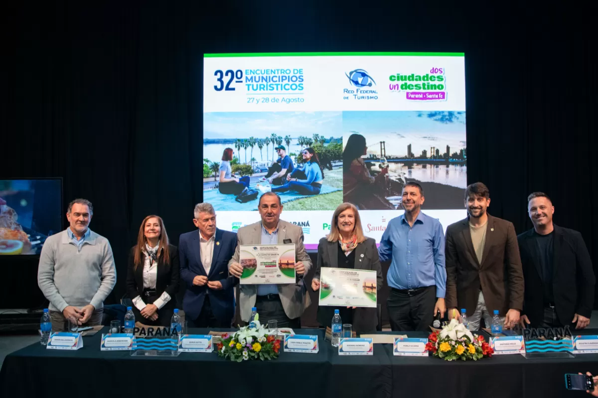 Paran&aacute; y Santa Fe son sede del 32&deg; Encuentro de Municipios Tur&iacute;sticos