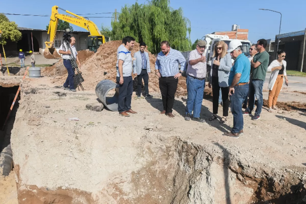 La obra de transformación en la red de agua potable entró en la última etapa