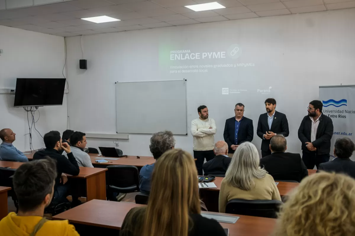 La Municipalidad y la UNER lanzaron “Enlace Pyme” para fortalecer el tejido productivo en Paraná