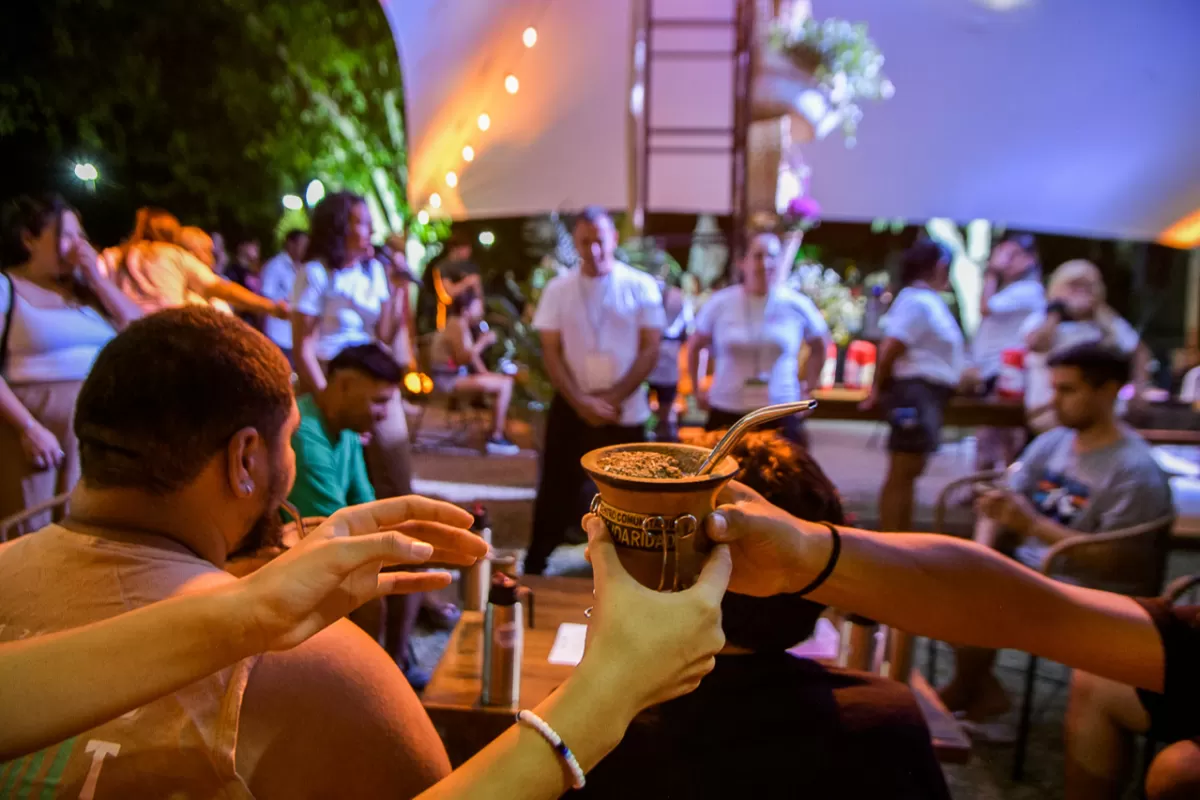 El Premate de Cebadores volvi&oacute; a ser una de las principales atracciones en el Festival Popular de Bajada Grande