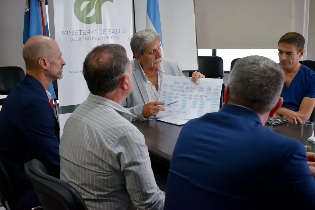 El Ministro de Salud se reunió con los intendentes del Departamento Paraná