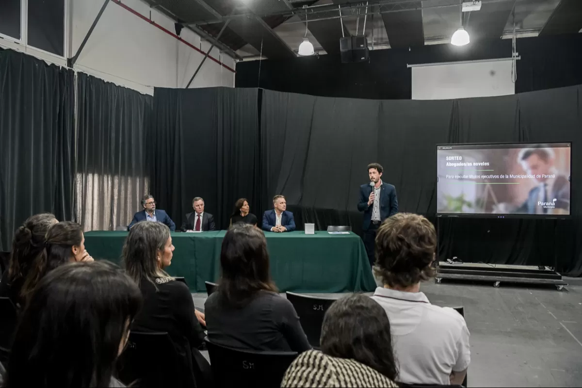 Se sortearon Títulos Ejecutivos Municipales a ejecutar por abogados noveles