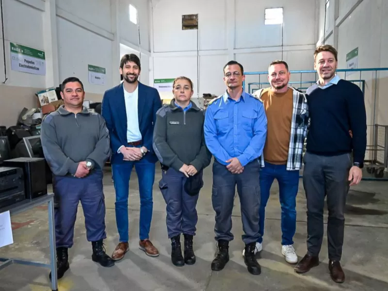 El Municipio reinauguró el Centro de RAEES y donó equipamiento recuperado al Servicio Penitenciario