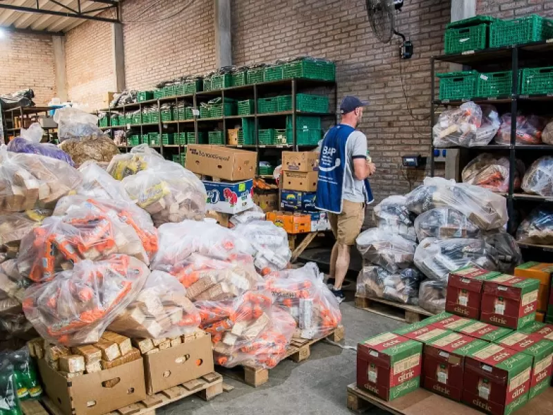 La Municipalidad refuerza las políticas alimentarias destinadas a organizaciones comunitarias