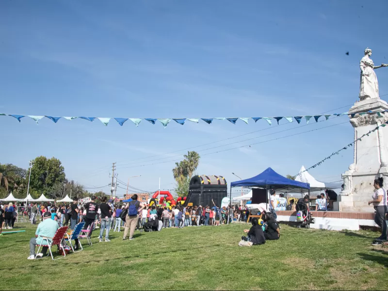 El Mes de las Infancias culminó con un festival popular en Bajada Grande