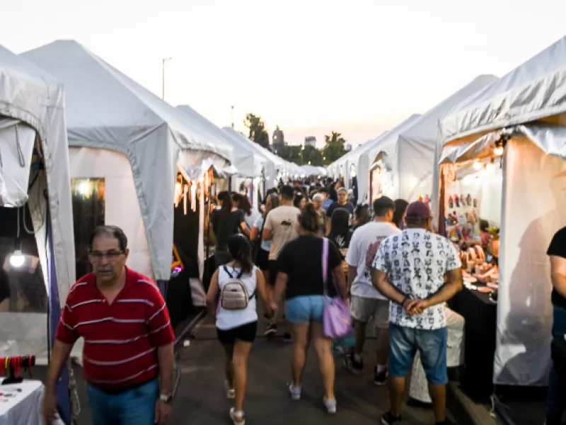 La Municipalidad realizó un balance positivo de la feria de artesanos y emprendedores