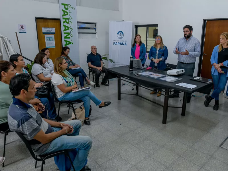 La Municipalidad presentó el Programa de Apoyo a Emprendedores con Discapacidad
