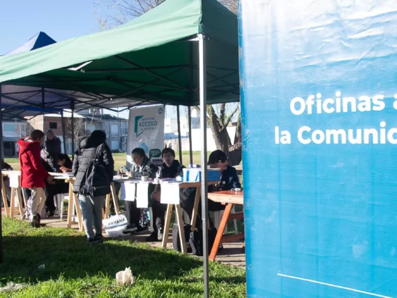 “Oficinas a la Comunidad” acercó servicios en el barrio San José Obrero
