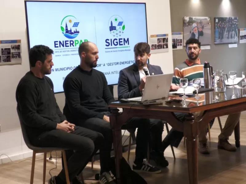 La Municipalidad present&oacute; a concejales el proyecto de creaci&oacute;n del Ente de Gesti&oacute;n Energ&eacute;tica de Paran&aacute;