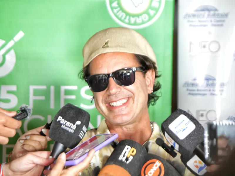 Coti: &ldquo;Estoy muy feliz de estar en la Fiesta del Mate&rdquo;