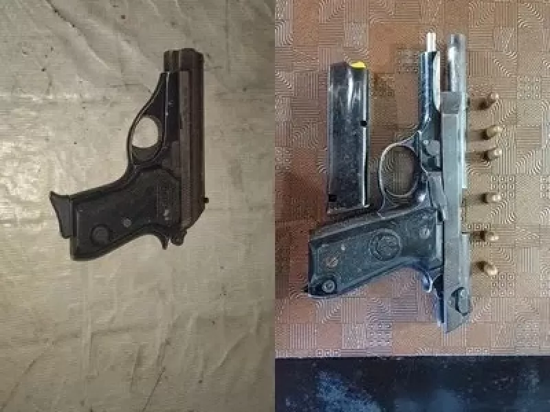 Secuestraron armas de fuego en el barrio Belgrano