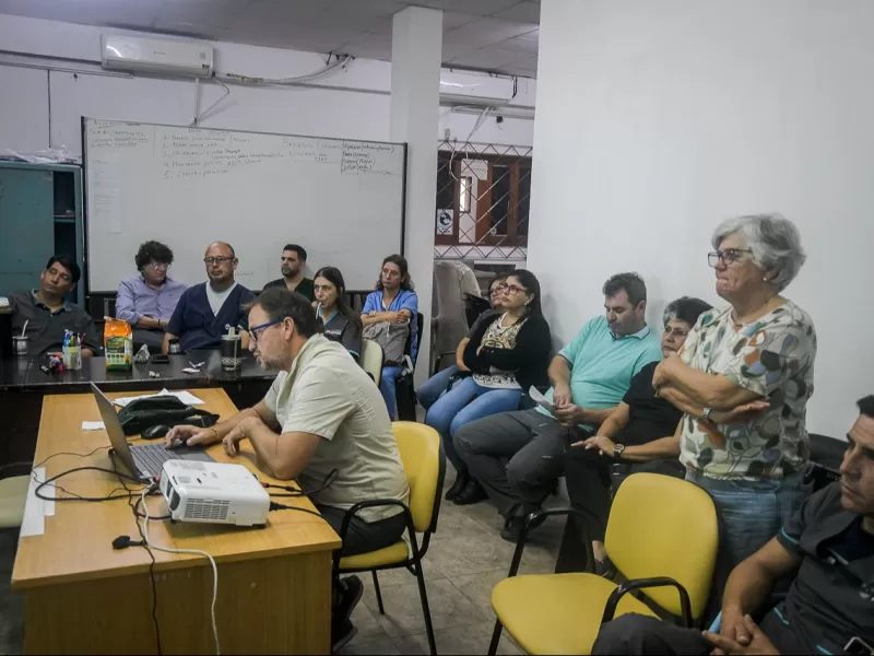 La Municipalidad realizó una formación sobre Infecciones Respiratorias Agudas Bajas