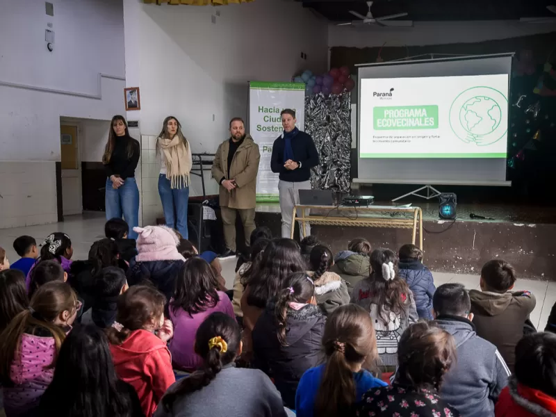 La Municipalidad puso en marcha el Programa Ecovecinales