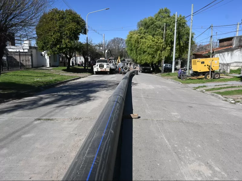 Avanza a buen ritmo la obra de fortalecimiento del agua potable para la zona Oeste