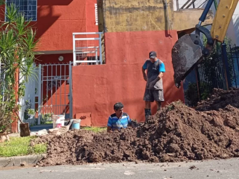 Continúan las mejoras en las redes de agua de la zona Oeste de la ciudad