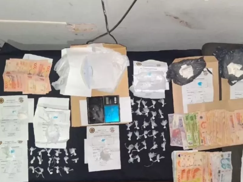 Tras un allanamiento, desarticulan banda narco en la ciudad