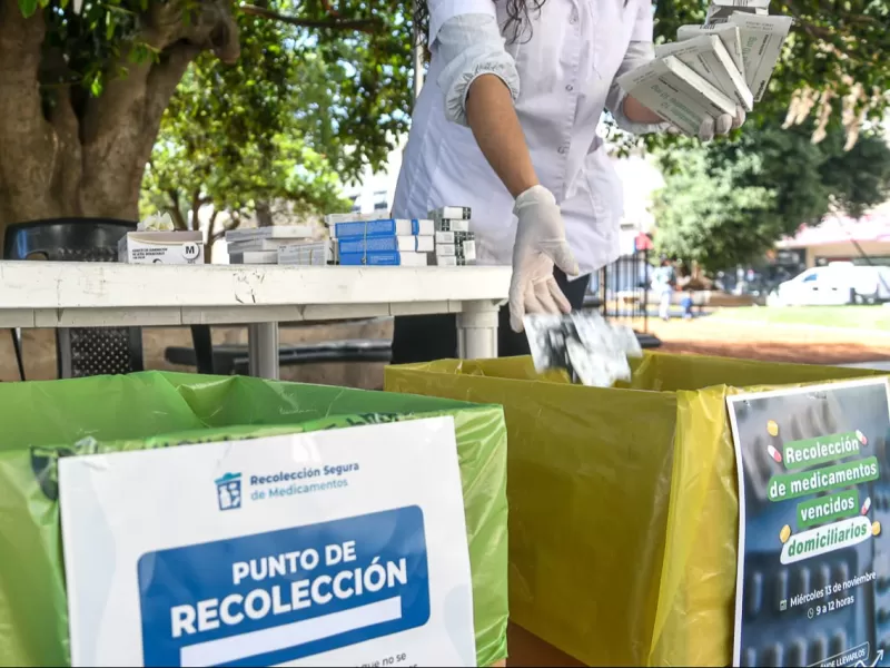 Realizarán una nueva campaña de recolección de medicamentos vencidos domiciliarios