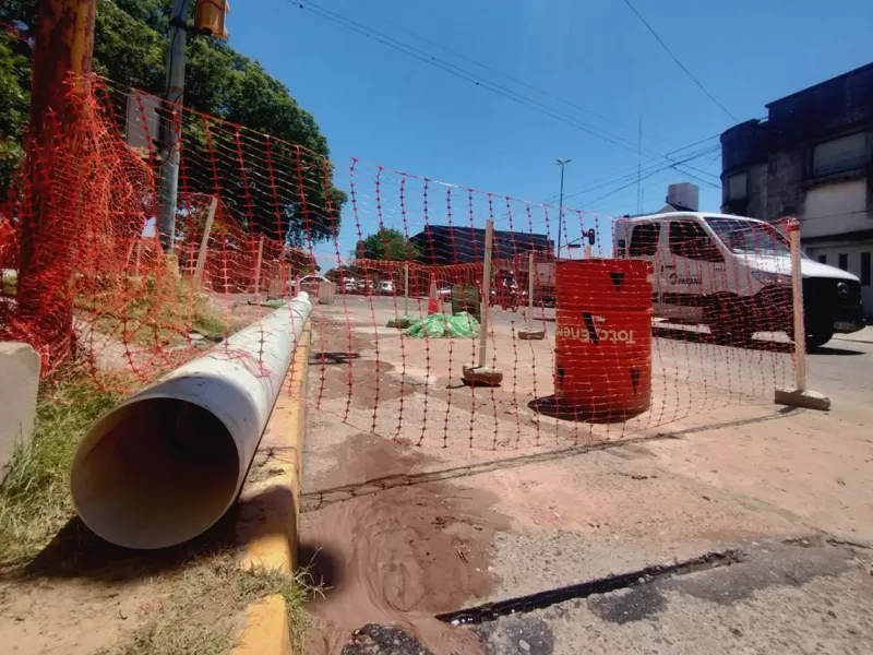 La Municipalidad avanza con el trabajo de la nueva ca&ntilde;er&iacute;a de impulsi&oacute;n de agua potable