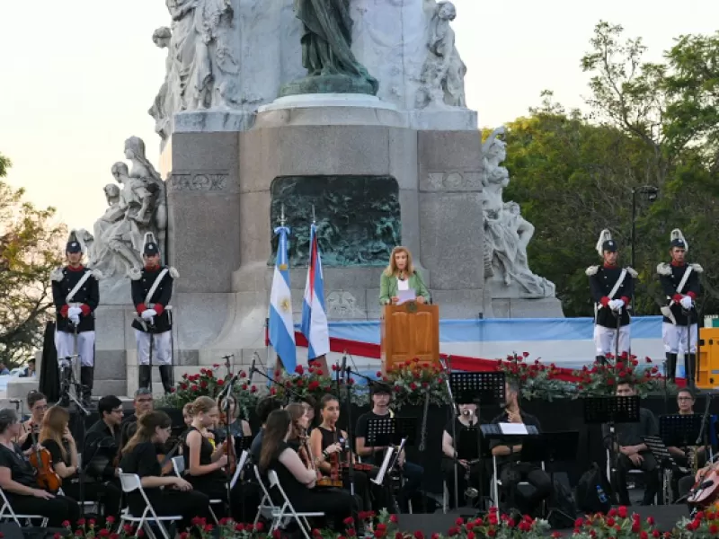 Romero conmemoró los 173 años de la Batalla de Caseros y la figura histórica de Urquiza