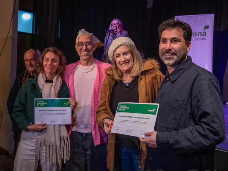 Se entregaron los Premios Municipales de Arte 2026 con m&aacute;s de 180 obras presentadas