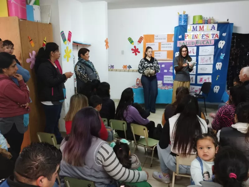 Continúan los controles odontológicos y de carnets de vacunación a infancias